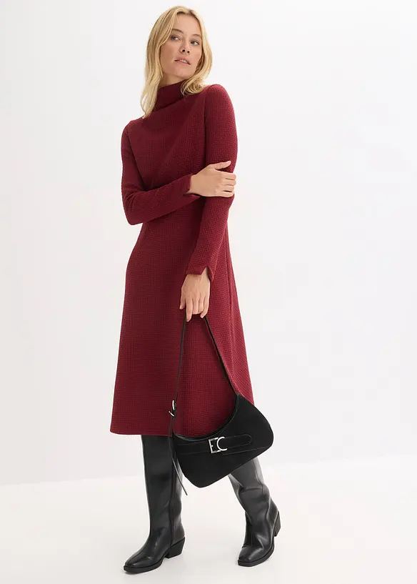 Utsvingt midikjole, bonprix