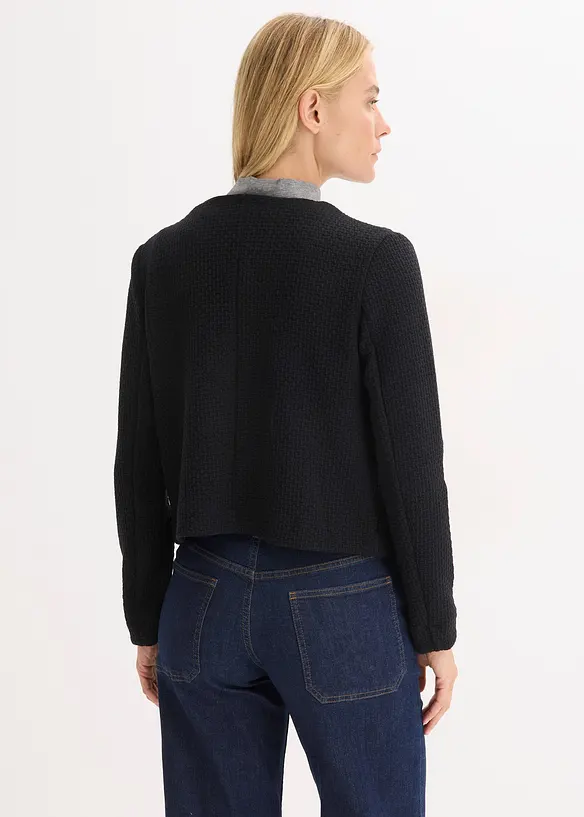 Kort jersey-blazer, bonprix