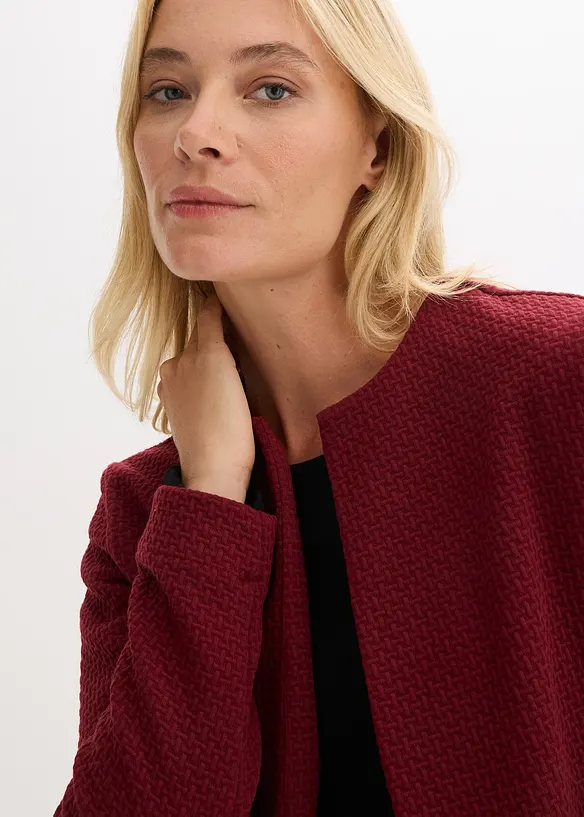 Kort jersey-blazer, bonprix