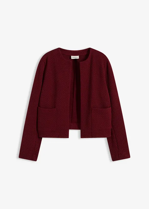 Kort jersey-blazer, bonprix