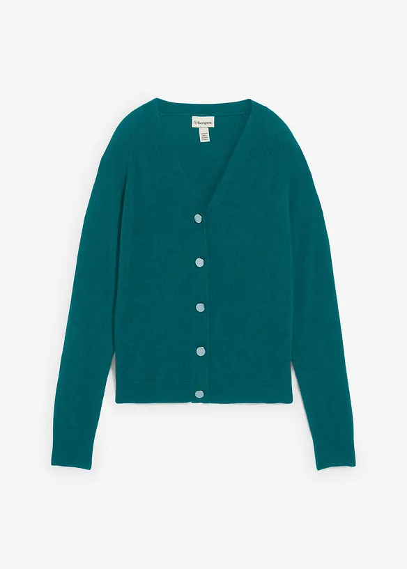 Cardigan i kasjmir med Good Cashmere Standard&reg;, bonprix