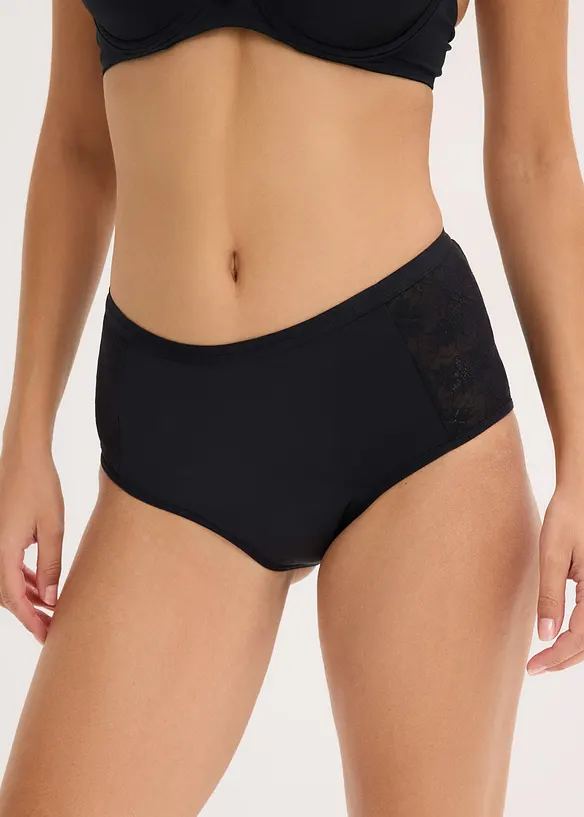 Menstruse i mikrofiber med middels h&oslash;y absorberingsevne (2-pack), bonprix