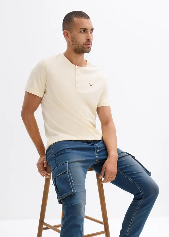 Slim Fit pull-on sweatjeans, Straight, bonprix