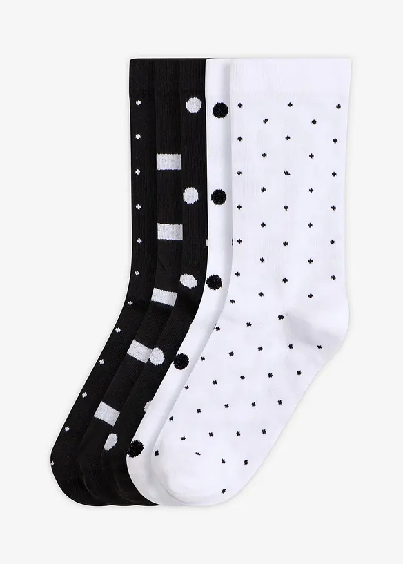 Sokker med &oslash;kologisk bomull (5-pack), bonprix