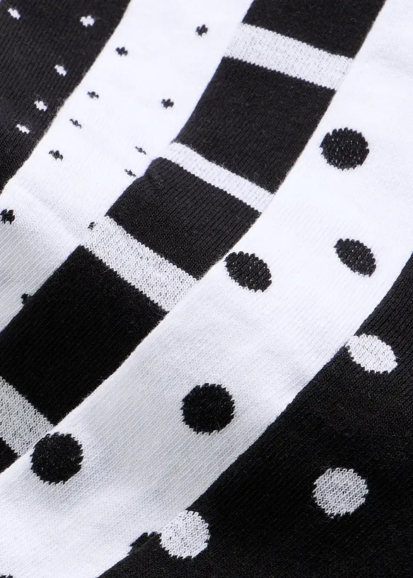 Sokker med &oslash;kologisk bomull (5-pack), bonprix