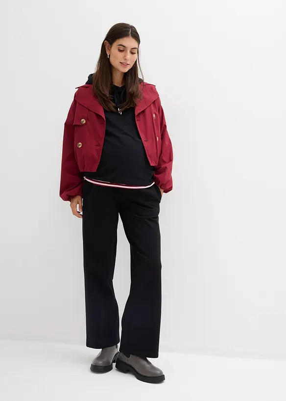 2-i-1-mamma-sweatbukse med regulerbart b&aring;nd i livet, bonprix