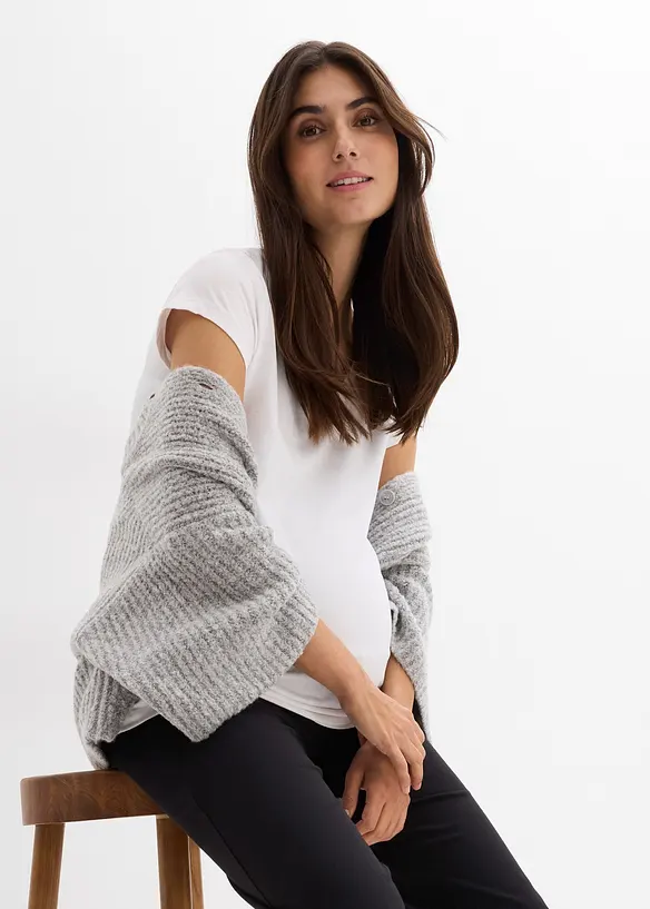 2-i-1-jerseybukse for graviditeten og tiden etterp&aring; med nedbrettbar linning, bonprix