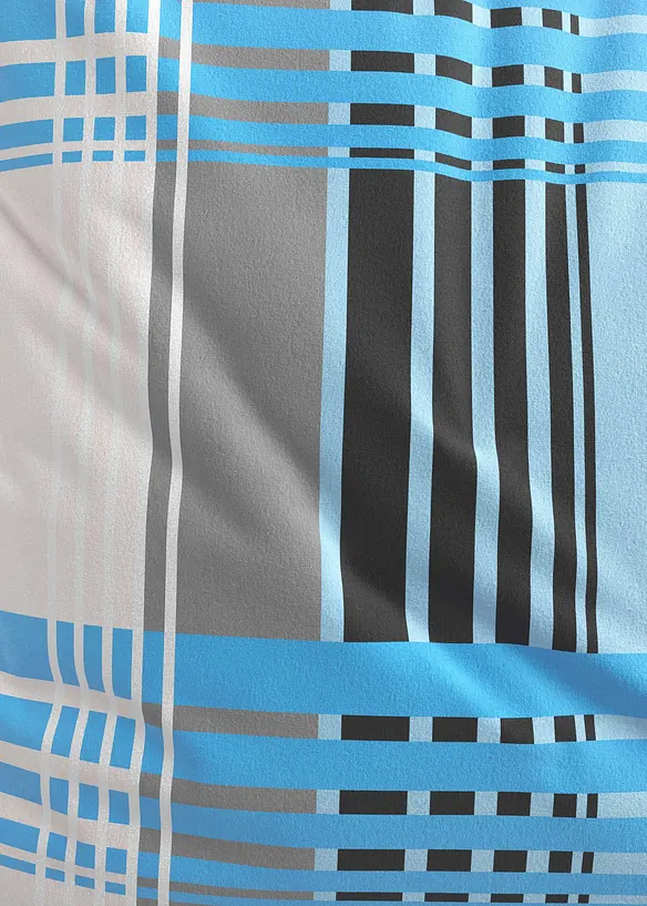 Sengesett med rutem&oslash;nster, bonprix