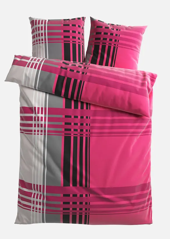 Sengesett med rutemønster, bonprix