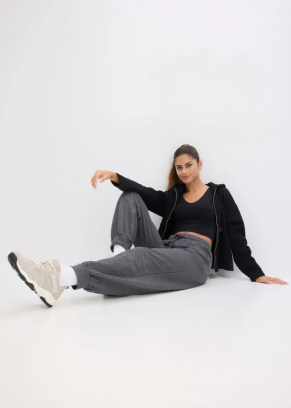 Joggebukse med elastisk linning, bonprix