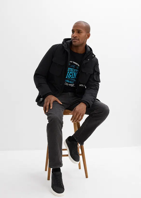 Classic Fit-jeans med stretch, Straight, bonprix