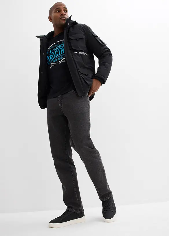 Classic Fit-jeans med stretch, Straight, bonprix