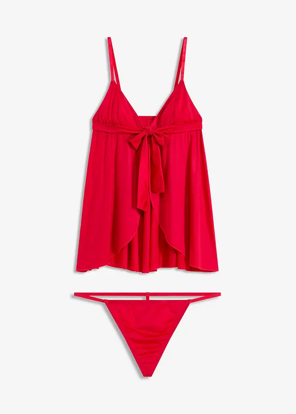 Babydoll + truse (2-delt sett), bonprix