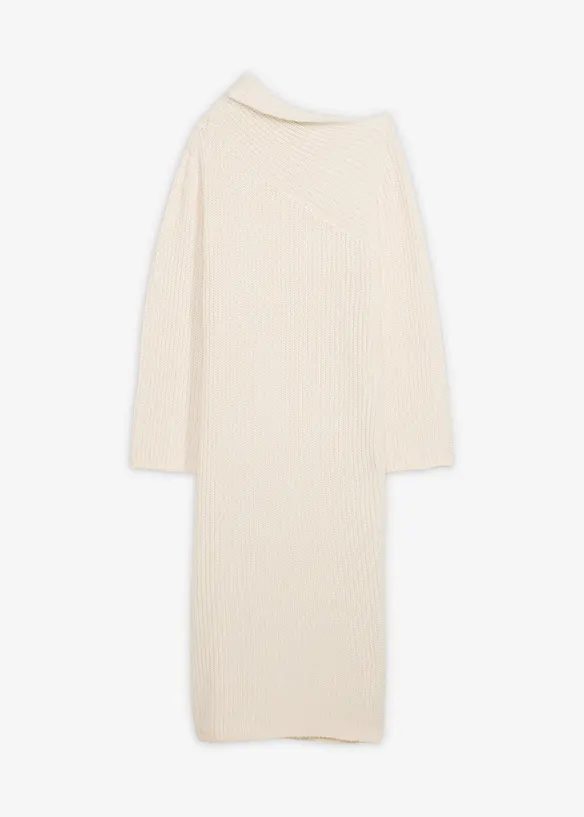 Ribbestrikket kjole, bonprix