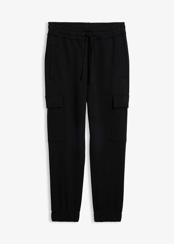 Joggebukse med cargolommer, Loose fit, bonprix