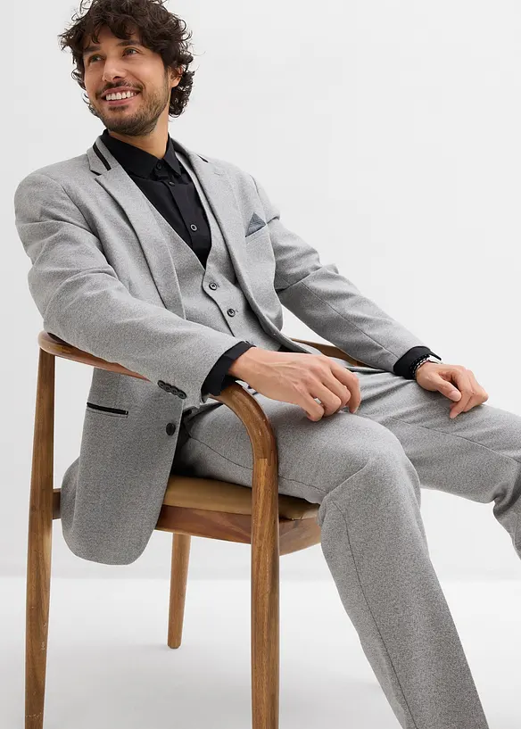 Dress med vest (3-delt sett), Regular Fit, bonprix