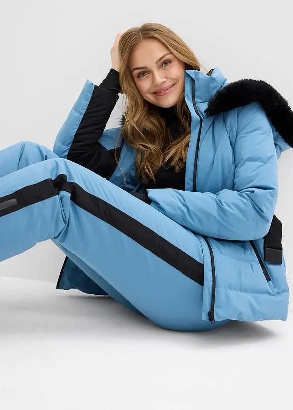 Varmt vattert skibukse med sn&oslash;l&aring;s, bonprix