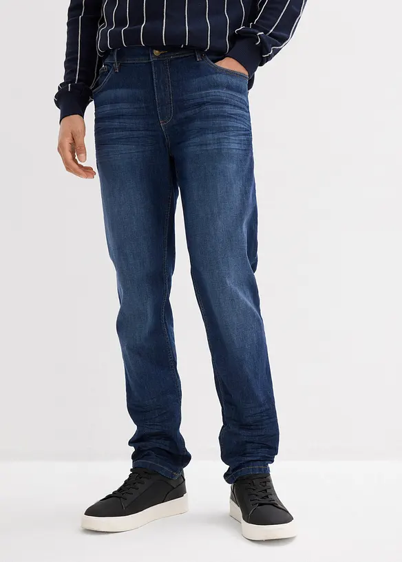 Slim Fit stretchjeans, Tapered, bonprix