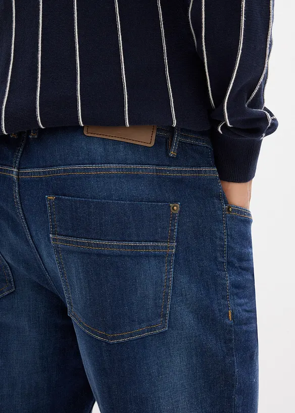 Slim Fit stretchjeans, Tapered, bonprix