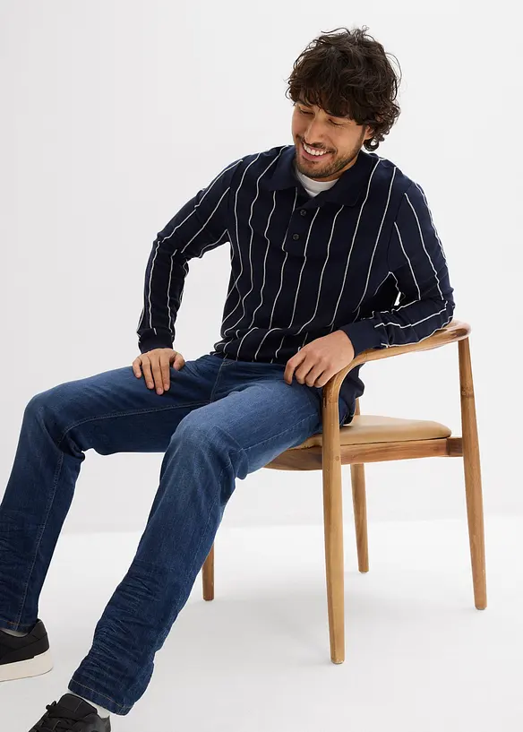 Slim Fit stretchjeans, Tapered, bonprix