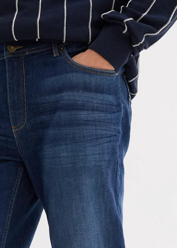 Slim Fit stretchjeans, Tapered, bonprix