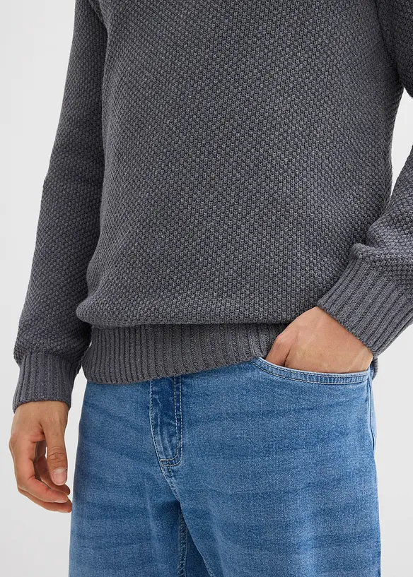 Genser med resirkulert bomull, bonprix