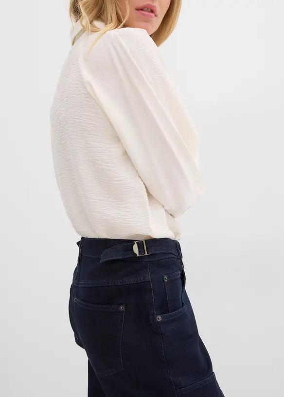 Wide Leg-jeans Mid Waist, bonprix