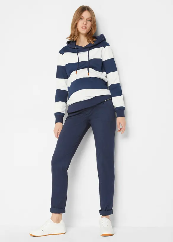 Hettegenser i &oslash;kologisk bomull, bonprix