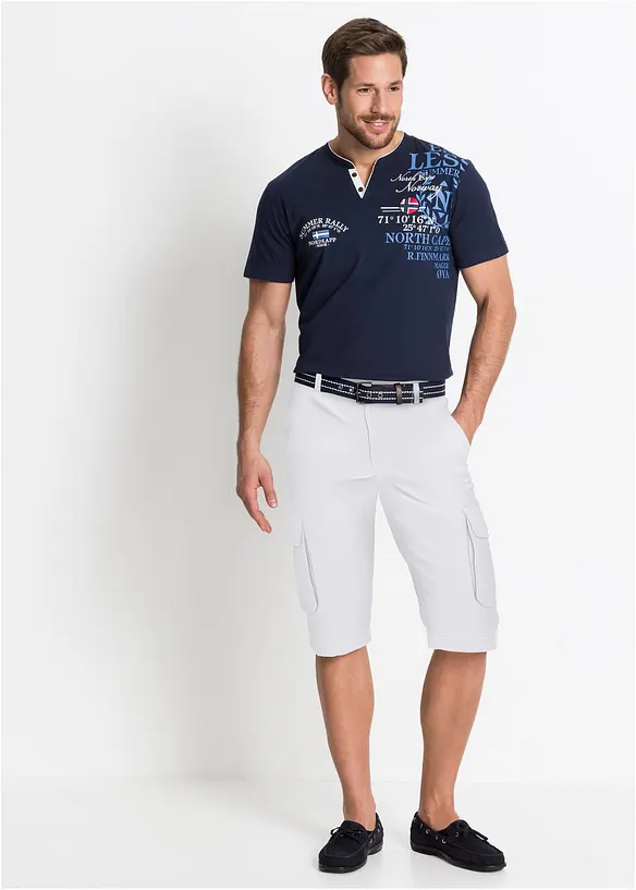 Kortermet bestefartr&oslash;ye i 100% &oslash;kologisk bomull, bonprix