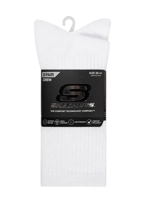 Treningssokker fra Skechers (3-pack), Skechers