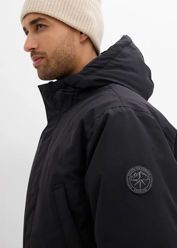 Vanntett funksjonsparkas med ekte dun, bonprix