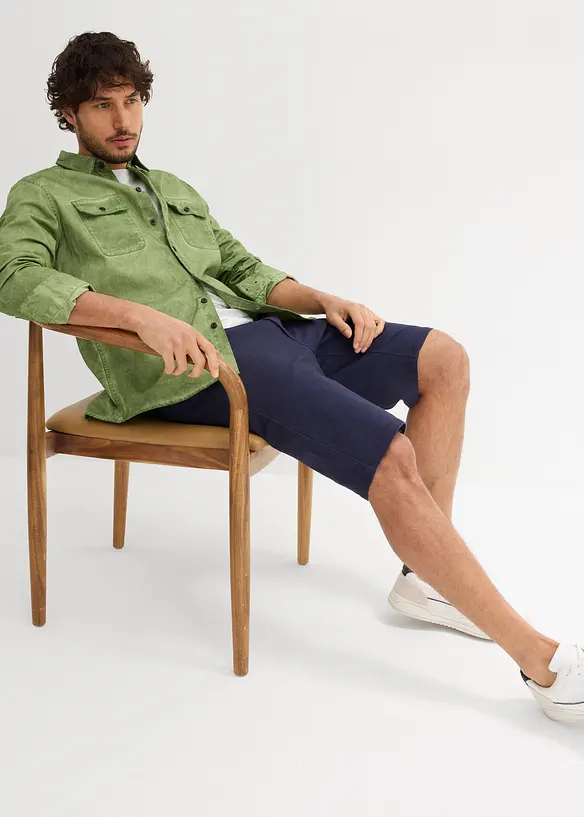 Bermudashorts med stretch, Regular fit (2-pack), bonprix