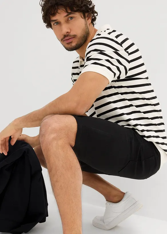 Bermudashorts i stretchmateriale, Regular Fit (2-pack), bonprix