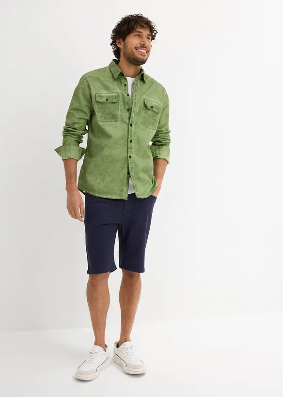 Bermudashorts med stretch, Regular fit (2-pack), bonprix