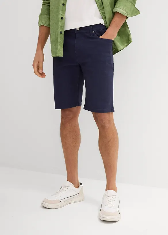 Bermudashorts med stretch, Regular fit (2-pack), bonprix