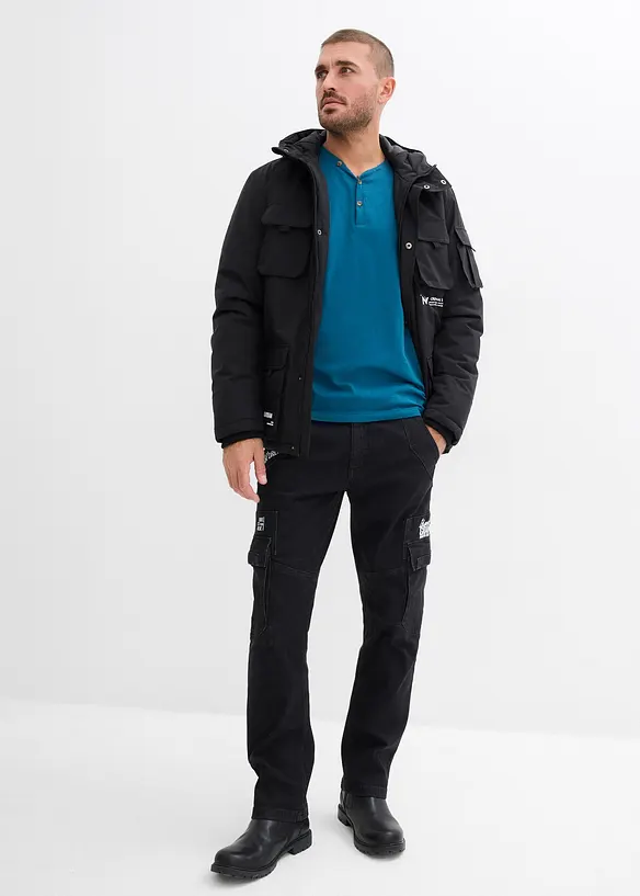 Langermet bestefartr&oslash;ye i 100% &oslash;kologisk bomull (2-pack), bonprix