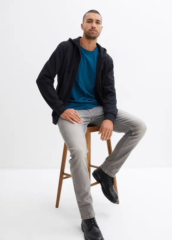 Langermet topp (3-pack), bonprix