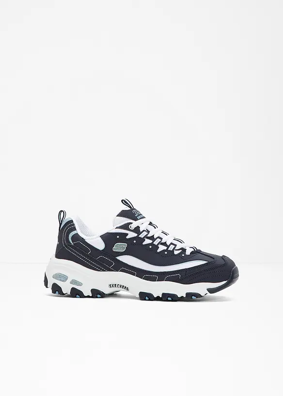 Chunky sneakers i skinn fra Skechers, Skechers