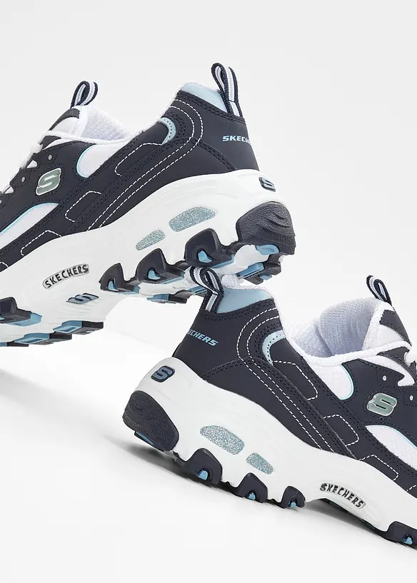 Chunky sneakers i skinn fra Skechers, Skechers