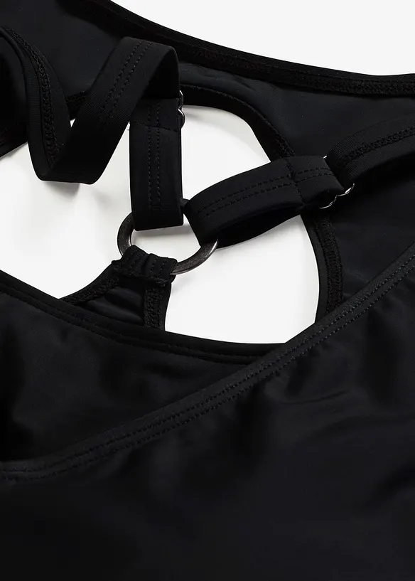 Tankini med bandeau-bikinitopp (3-delt sett), bonprix