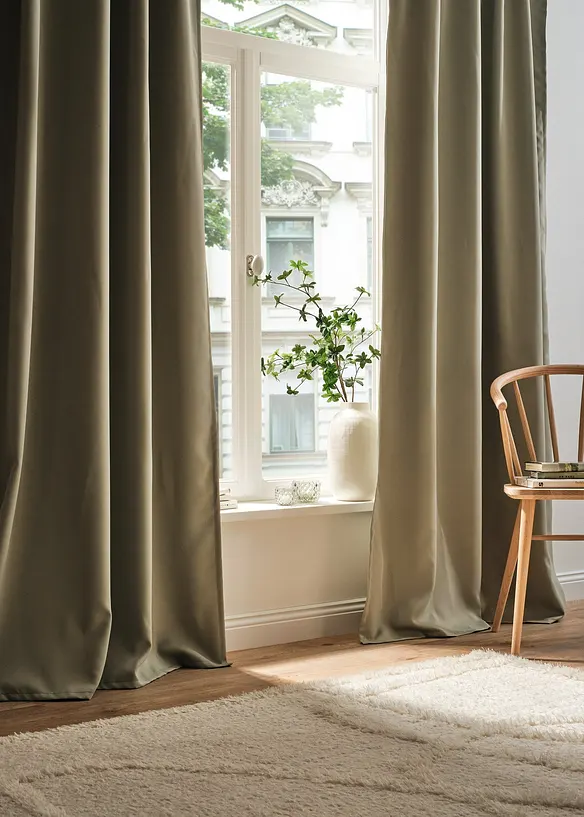 Mørkleggingsgardin, i flere størrelser (1-pack), bonprix