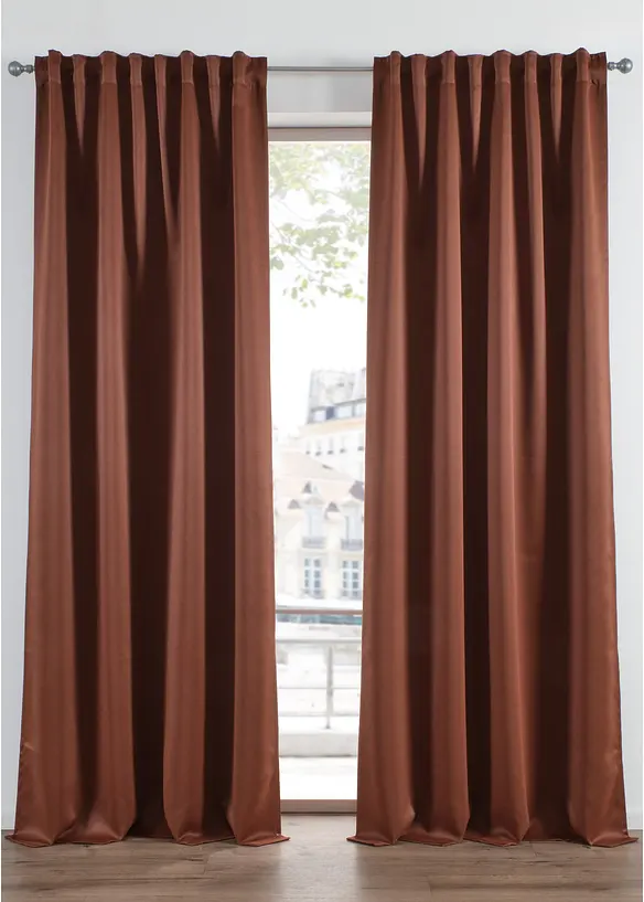 M&oslash;rkleggingsgardin, kommer i mange st&oslash;rrelser (1-pack), bonprix