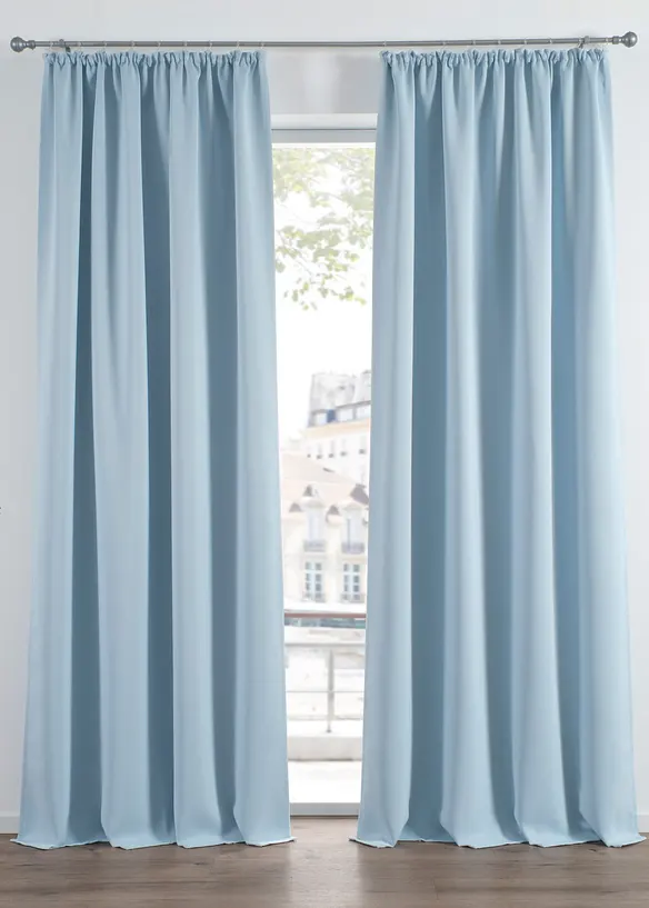 M&oslash;rkleggingsgardin, kommer i mange st&oslash;rrelser (1-pack), bonprix