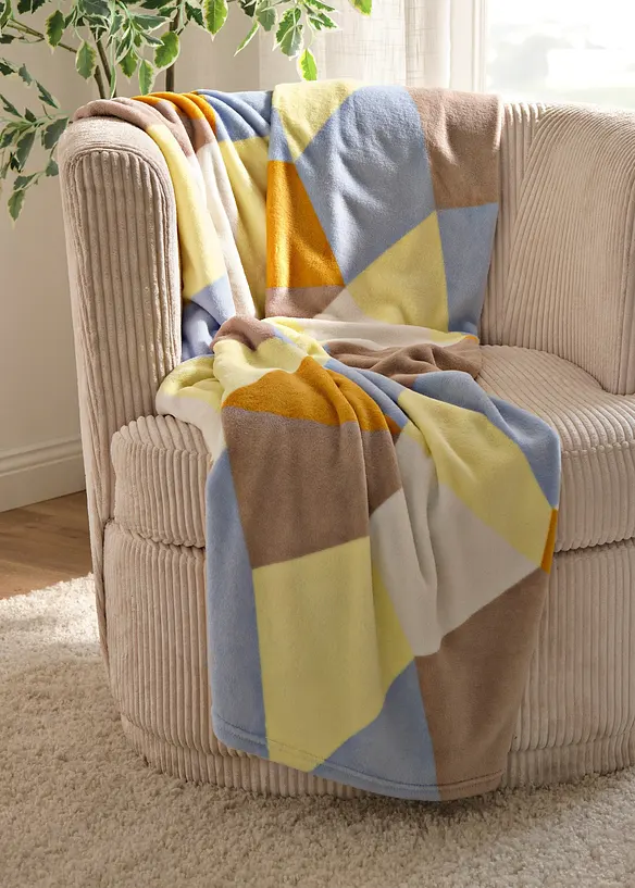 Kosepledd i blokkfarger, bonprix