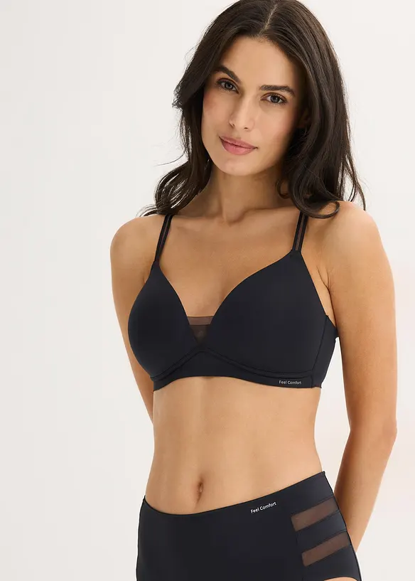 Feel Comfort-vattert BH uten spiler, bonprix
