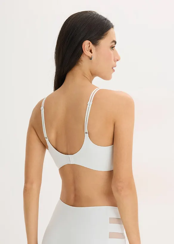 Feel Comfort-vattert BH med meshinnfelling, uten spiler, bonprix