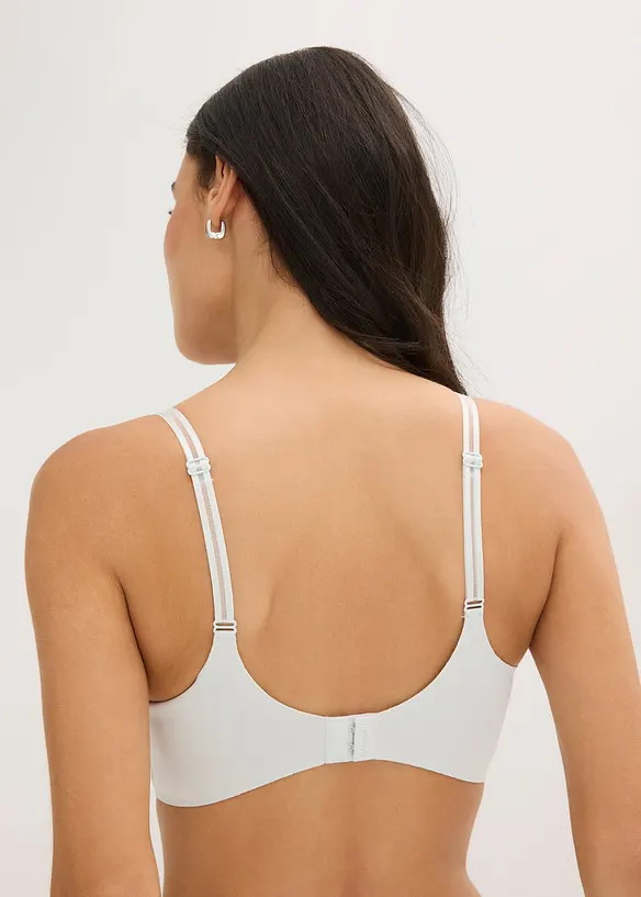 Feel Comfort-vattert BH med meshinnfelling, uten spiler, bonprix