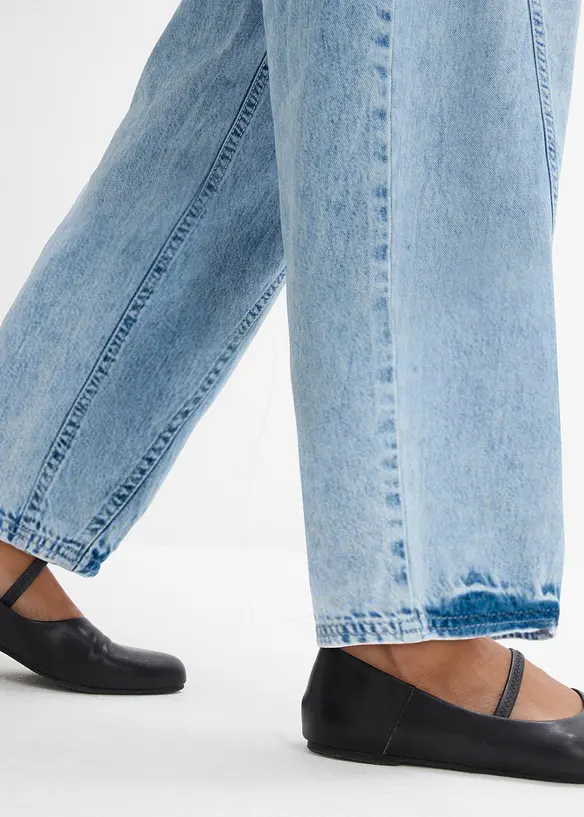 Barrel jeans, Mid Waist, bonprix