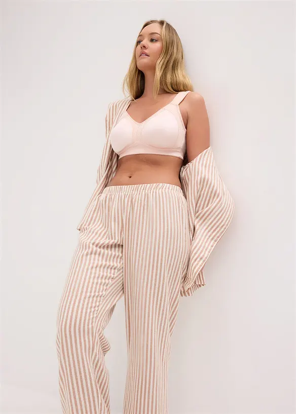 Avlastnings-BH uten b&oslash;yle med vatterte stropper, bonprix