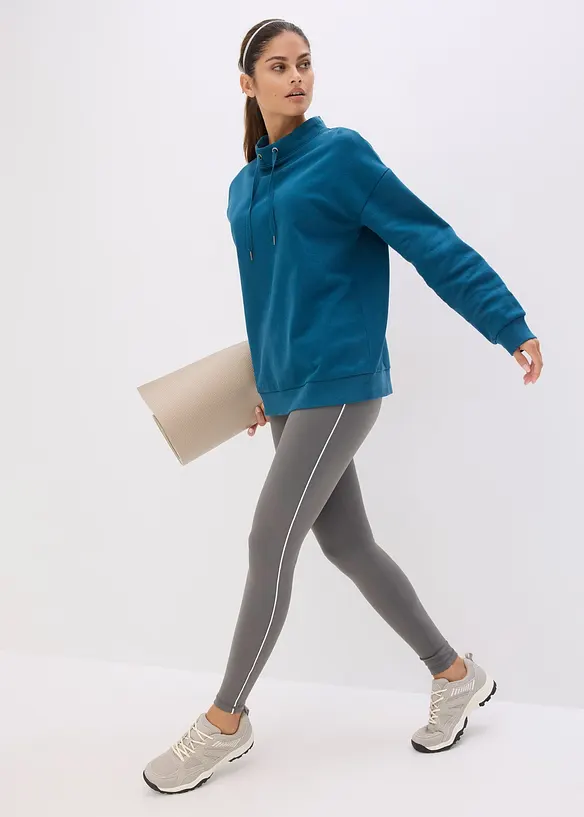 Sweatshirt i 100% &oslash;kologisk bomull, bonprix